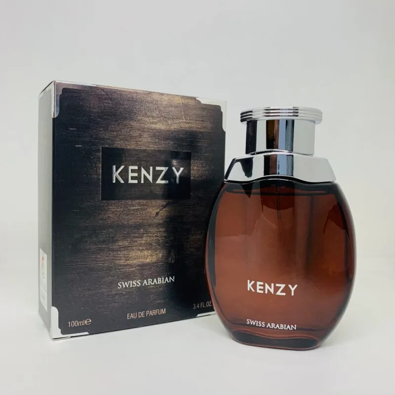 INFORMATION BRAND Swiss Arabian SERIES LABEL Kenzy GENDER Unisex MODEL 6295124026492 JOMASHOP SKU Z-8CMN5 FRAGRANCE NOTES TOP NOTES Orange, Lemon, Bergamot HEART NOTES Grapes, Pomegranate, Fig, Apricot BASE NOTES Musk, Vanilla, Amber DETAILS SIZE 3.4 oz TYPE Eau de Parfum