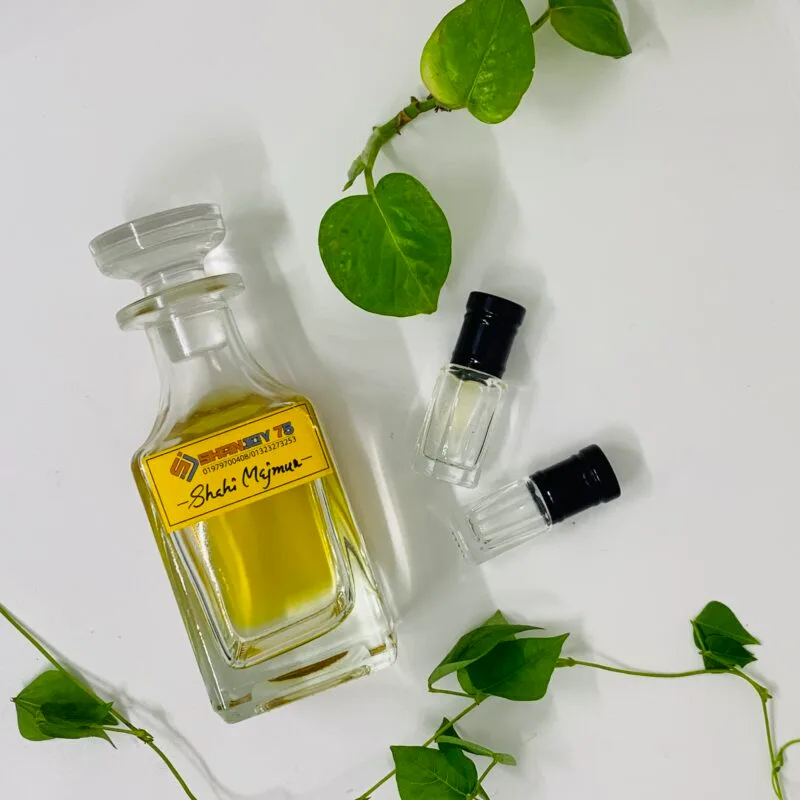 Shahi Majmua Natural Attar  — “শাহী মাজমুয়া" হলো মিষ্টি, সতেজ এবং কাঠের সুগন্ধির একটি সম্প্রসারণ, এটির মিষ্টি যেই সুগন্ধ রয়েছে তা আপনার মনকে শীতল, সবুজ এবং প্রাকৃতিক মিষ্টি সুগন্ধযুক্ত গাছ-পালার কথা মনে করিয়ে দিবে। — ভারতে অনেক ধরণের মাজমুয়া রয়েছে যা মানের দিক দিয়ে এবং ঘ্রানের দিক দিয়েও একেকটার তুলনায় একেক টা কম না। মাজমুয়া ভারতে খুবি জনপ্রিয় আতর।আমাদের এই "শাহী মাজমুয়া" কম নয় ,একদম অন্যরকম প্রাকৃতিক সুগন্ধির অভিজ্ঞতা আপনাকে এনে দিবে। — নোট্স- Earthy,Muddy,Rainy Soil,Tree branches,Sweet,Etc. Youtube - https://www.youtube.com/@Shanjoyperfumes Page - https://www.facebook.com/ShanjoyPerfumes