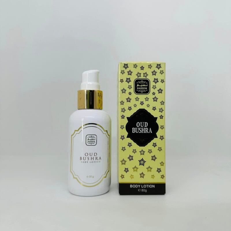 Oud Bushra Body Lotion for Unisex 80 gm