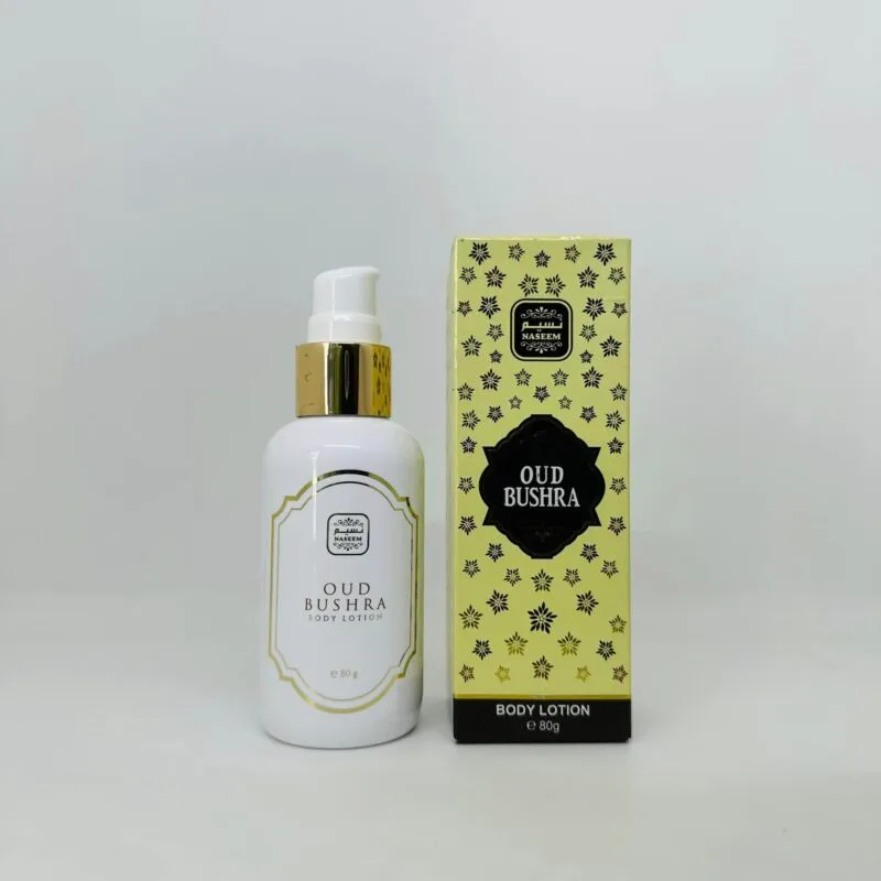 Oud Bushra Body Lotion for Unisex 80 gm