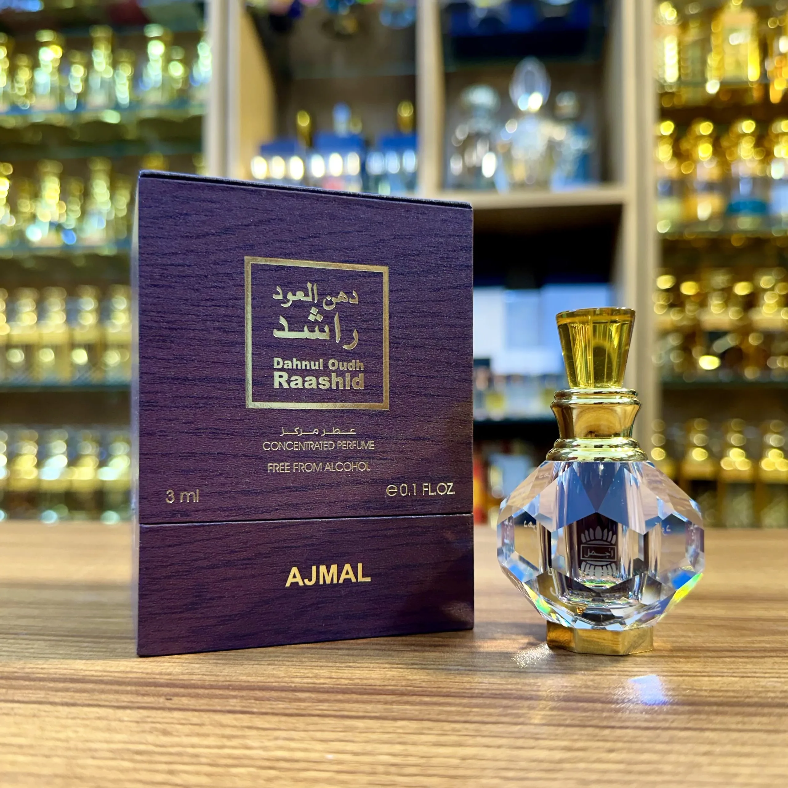 Dehnul Oudh Raashid by Ajmal 3ml Oil - Image 1