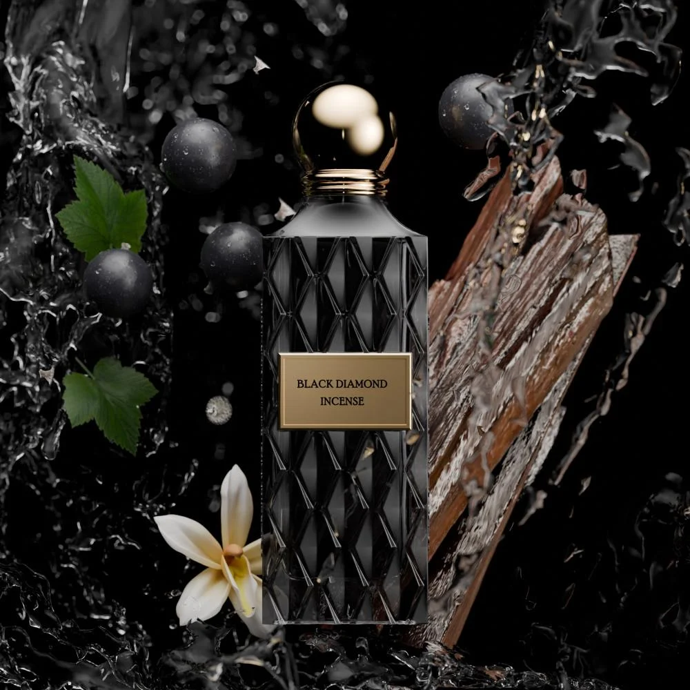 Black Diamond Incense Ibraheem Al Qurashi for Men