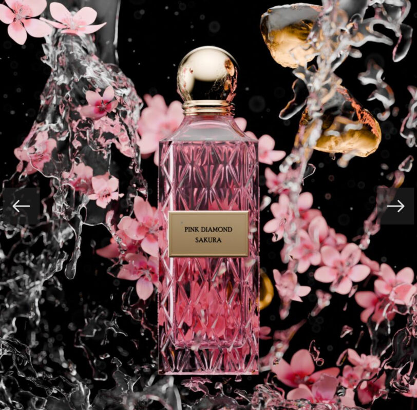 Pink Diamond Sakura Ibraheem Al Qurashi for Men